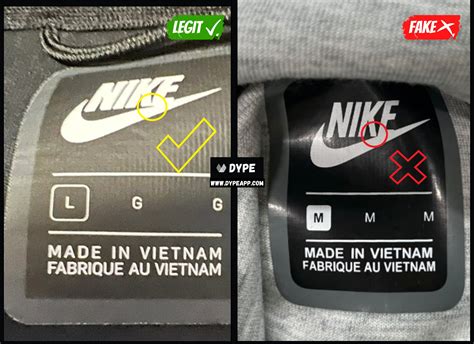 nike replica hoodies|how to check nike authenticity.